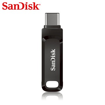 【SanDisk】Ultra GO 2TB 黑色 TYPE-C USB 3.2 雙用 OTG 旋轉隨身碟 讀取速度 400MB/s