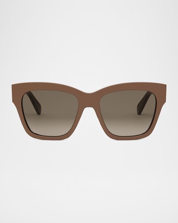 Triomphe Acetate Square Sunglasses