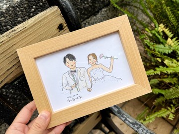 色鉛筆似顏繪 / 2人 / 客製人像畫