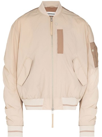 Tom Wood - Purth bomber jacket - men - Polyamide - S - Neutrals