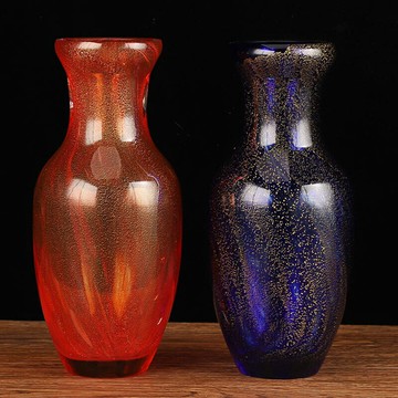 臺灣琉璃供佛花瓶觀音供瓶家用心經佛前蓮花瓶鮮花供奉佛堂擺件