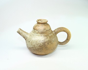藏菁 l 電燒 純手工陶器 茶壺
