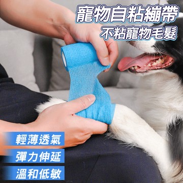 🐾不粘毛髮 隨心奔跑🐾寵物自粘繃帶 戶外寵物繃帶 一次性繃帶 可愛卡通寵物出門襪子 寵物印花繃帶 小狗狗外出放髒腳繃帶