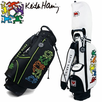 ⭐️KEITH HARING(キースヘリング) スタンド付キャディバッグ⭐️ Amazon | キース・ヘリング Keith Haring キャディバッグ