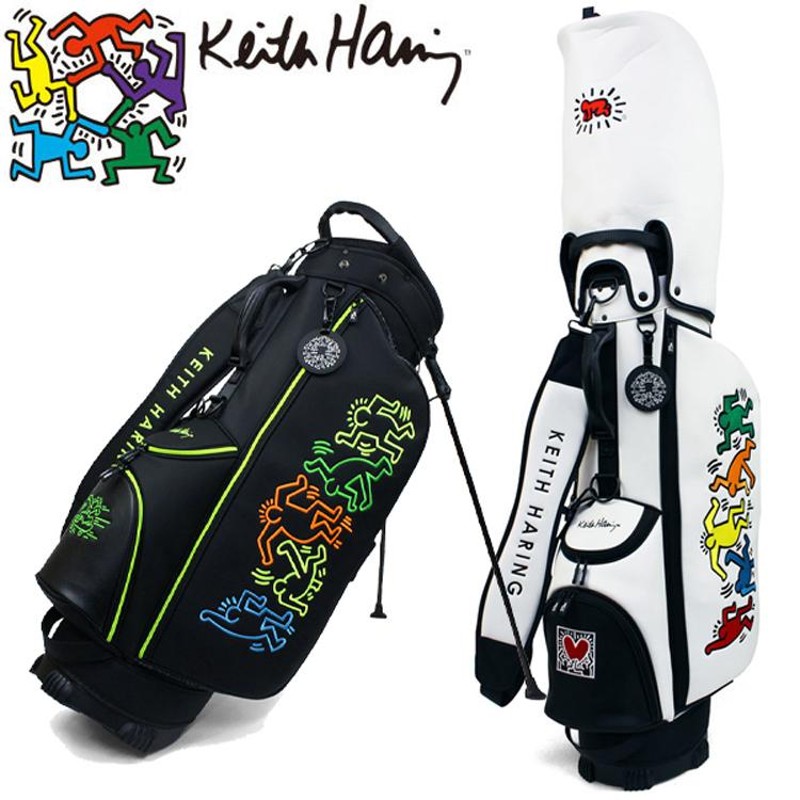 キースヘリング ゴルフ スタンド キャディバッグ KHCB-08 Keith Haring