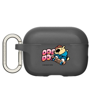 AirPods Pro 2 AirPods Case 黑 - 貓貓蟲咖波 Bugcat Capoo - 滑板狗狗