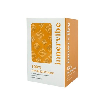 innervibe 螯合鋅活力膠囊(60粒x2盒)(鋅錠.鋅酵母b群)