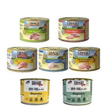 主食 【MACS 馬克】德國馬克無穀主食貓罐200g(6罐組)