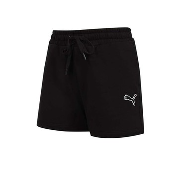 PUMA 女基本系列BETTER ESS 5吋短褲-歐規 5分褲 純棉 慢跑 68097401 黑白