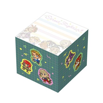 【AS電玩】10月 CAPCOM 快打旋風 6  SF6 MonDefo 方塊便條紙 Q版造型