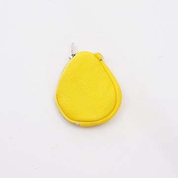 山羊皮錢包（黃）/零錢包/koishi_y