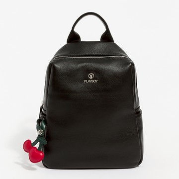 PLAYBOY - 後背包  Midnight Cherry系列 - 黑色