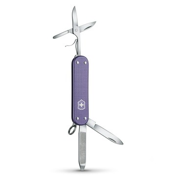 VICTORINOX 瑞士維氏 5用鋁合金瑞士刀 VICT-0.6221 淺紫色 16.5g  1個