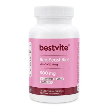 Bestvite 【美國】紅麴Q10 600mg膠囊1瓶 (120顆)