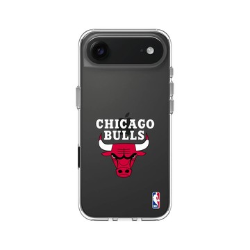 iPhone Air Clear Case（相機按鈕） 透明 - NBA - Logo-芝加哥公牛 Chicago Bulls - Light