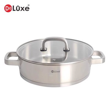 德國外貿出口！撿漏牛貨微瑕不銹鋼鍋具 清貨炒鍋湯鍋蒸鍋