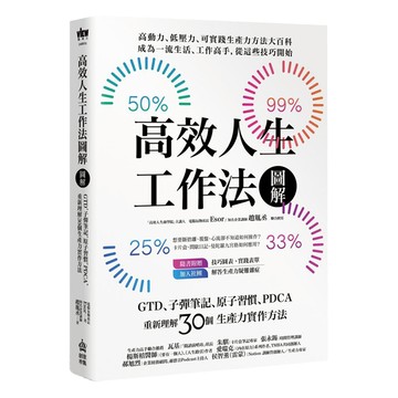 高效人生工作法圖解：GTD/子彈筆記/原子習慣/PDCA，重新理解30個生產力實作方法  INNO-FAIR 創意市集  趙胤丞/ 電腦玩物站長Esor