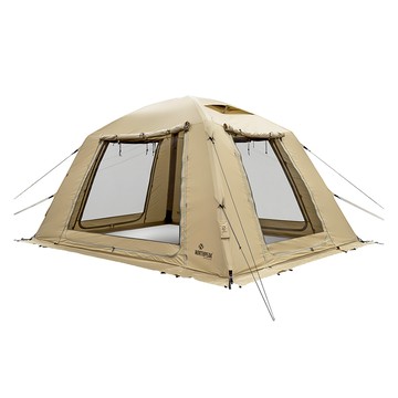 NORTH PEAK 充氣客廳帳  米色  6人