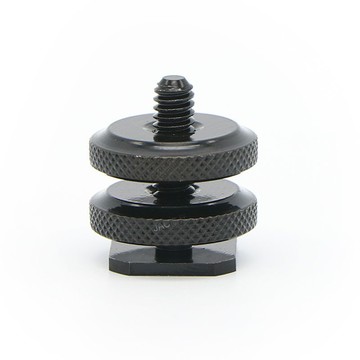 ⚡熱銷⚡金屬熱靴座 標準1/4雙層螺絲 上下鎖緊雙層熱靴轉換螺絲 相機螺絲