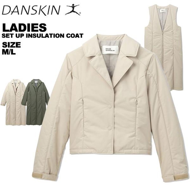 62％OFF ダンスキン DANSKIN レディース 中綿コート ジャケット