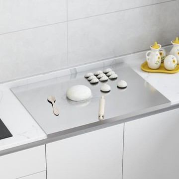 316食品級不銹鋼菜板面板案板和面板切菜板家用加厚砧板揉面板