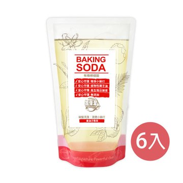 【加倍潔】碗盤洗滌 液體小蘇打(重油汙專用) 800g 補充包 x 6包