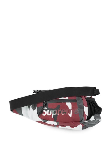 Supreme - logo-print sling bag - unisex - Polyester - One Size - Red