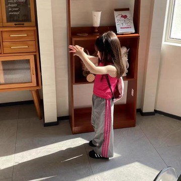 🎀biubiu童裝🎀女童套裝夏季多巴胺穿搭寶寶洋氣背心純棉上衣小童夏裝韓版兩件套