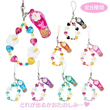 【超萌行銷】Sanrio 三麗鷗 度假風曬黑系列 盲抽造型手機吊飾 三麗鷗家族 (隨機出貨) 485781N