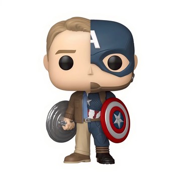 FUNKO POP Marvel: 半身系列- Cap/Steve FN87222