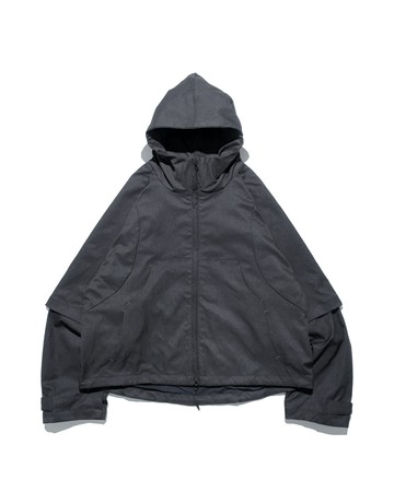 OCTO GAMBOL® C02-J Shifted Layered Jacket | Black