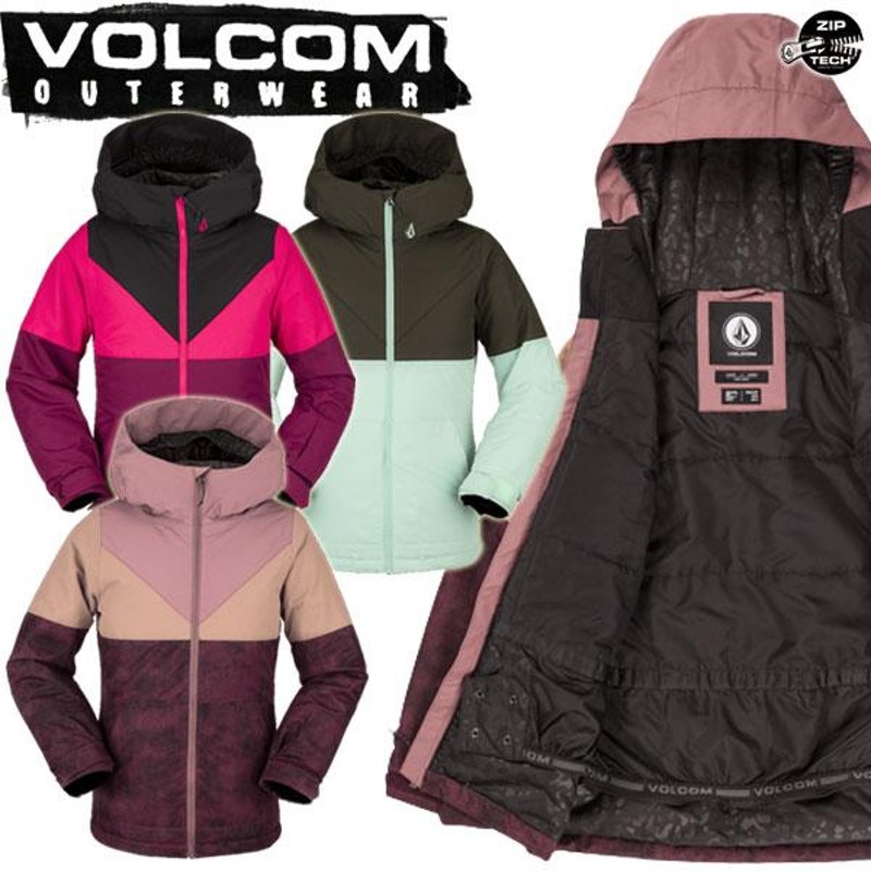 21-22 VOLCOM / ボルコム WESTERLIES INS jacket 子供用 キッズ スノー ...