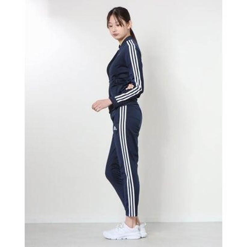 アディダス adidas レディース ジャージ上下セット 3ストライプス