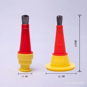 🔥桃園出貨-【125人在5小時內髮貨】不銹鋼膠嘴可拆卸底座門窗結構膠槍嘴打膠神器密封膠玻璃膠槍嘴 PUU3