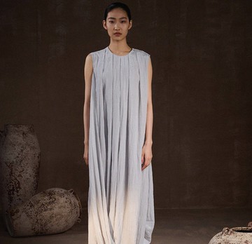 【棉麻花苞】新中式復古 禪意長裙/連衣裙