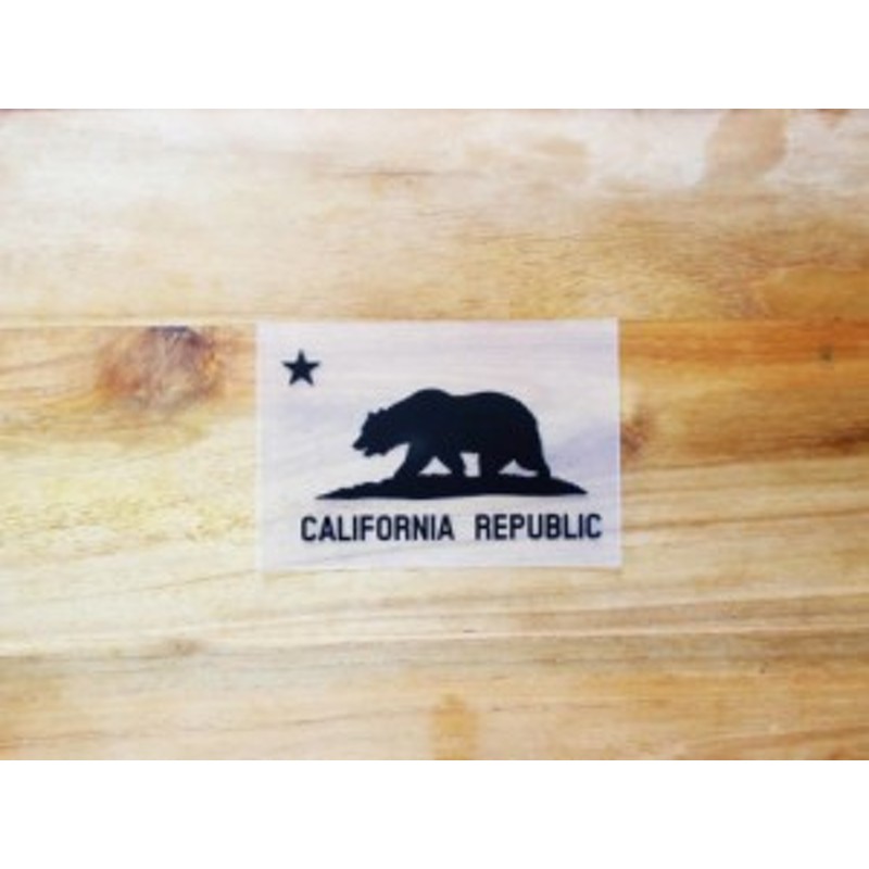 california 販売済み republic ステッカー