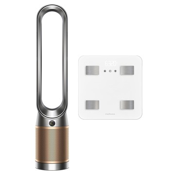 dyson 戴森 2合1甲醛偵測涼風空氣清淨機 TP12 鎳金色 搭配MEDISANA體脂計
