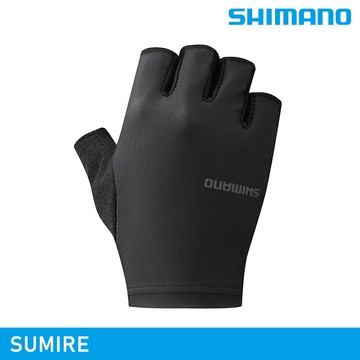 SHIMANO SUMIRE 女用手套 (S-L) / 黑色 (自行車手套 露指手套)