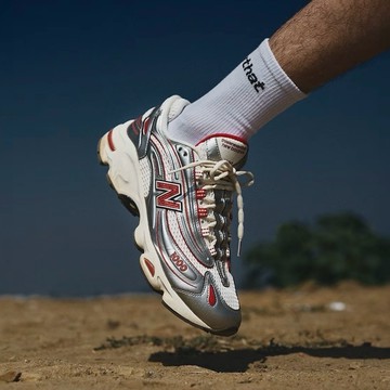 NEW BALANCE X THISISNEVERTHAT 1000 金屬銀紅 休閒 運動 M1000TI
