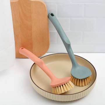 iBonjour北歐風劍麻鍋碗刷-顏色隨機出貨