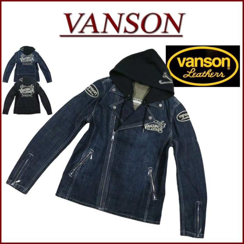 売れ筋がひ！ ＊VANSON クロスボーン S ジャケット ダブルライダース