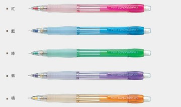 PILOT 百樂 H-185N 透明七彩自動鉛筆 12支入 / 打【APP滿額下單10%點數(單一帳號最高1000點)】4/30止