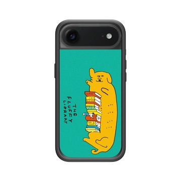 iPhone Air Mod NX -邊框背蓋組合 (相機按鈕) 黑 - Jin Young Choi - 毛茸茸狗狗圖書館