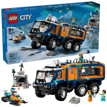 【LEGO 樂高】#60471 City 北極探險家科學實驗室卡車