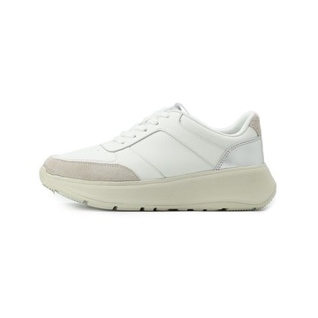 FITFLOP F-MODE LEATHER 運動休閒鞋 白銀 6212-15585 女鞋