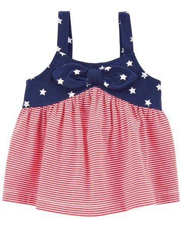 Toddler 4th Of July Jersey Top