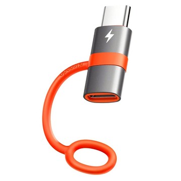 Mcdodo 麥多多 積木轉接頭 Lightning母轉Type-C公 3A快充 積木系列  銀色 + 紅色  1個