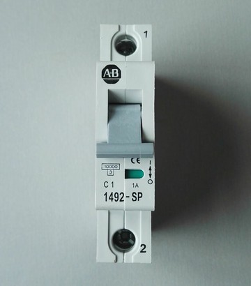二手拆機原裝進口美國 AB 1492-SP1C010 1P 1A 空氣開關 斷路器