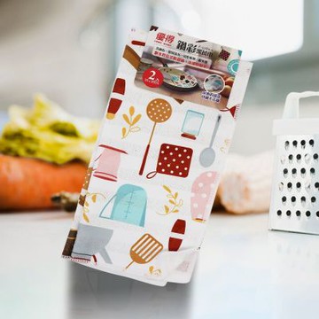 優得鍋彩潔拭巾-2條入X6組