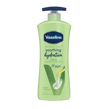 Vaseline 凡士林 潤膚乳液-蘆薈清新保濕 (600ml/瓶)【杏一】